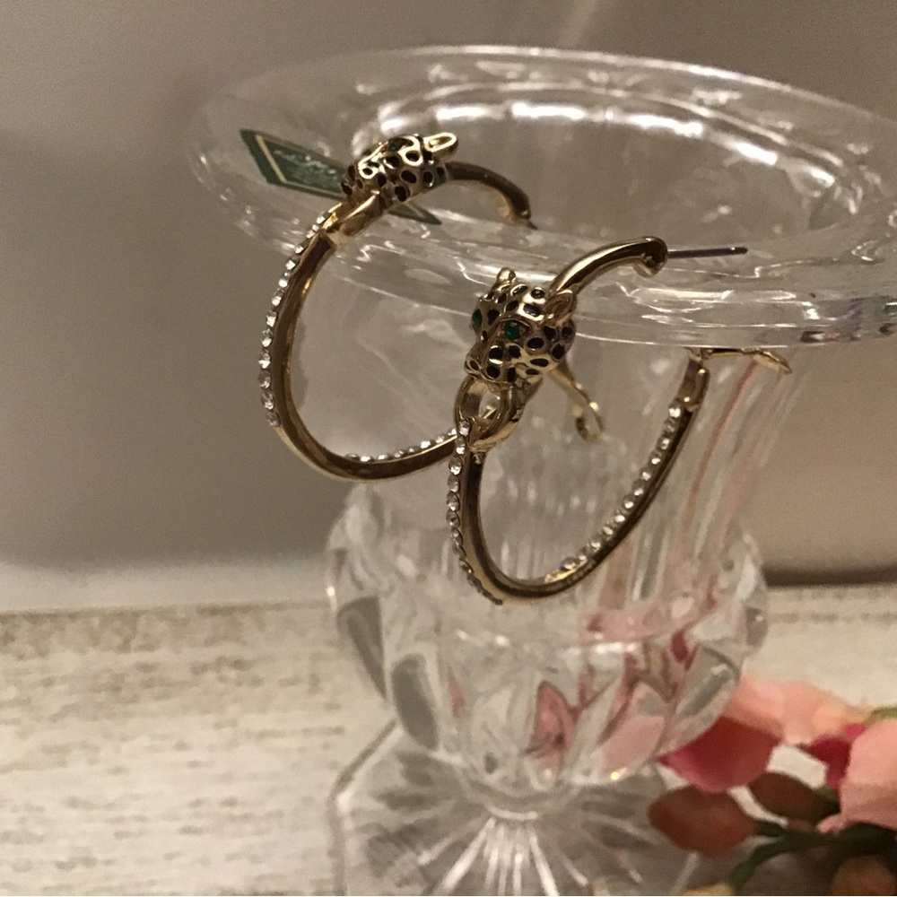 Leopard Hoops